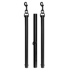 Ouch! Barre d'Attaches Ajustable Spreaderiron 96 cm Noire